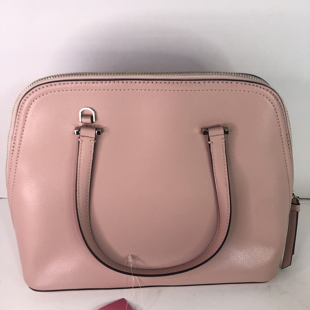 KATE SPADE PATTERSON DRIVE SMALL DOME SATCHEL CROSSBODY BAG PINK ROSYCHEEKS $359 - Picture 3 of 13